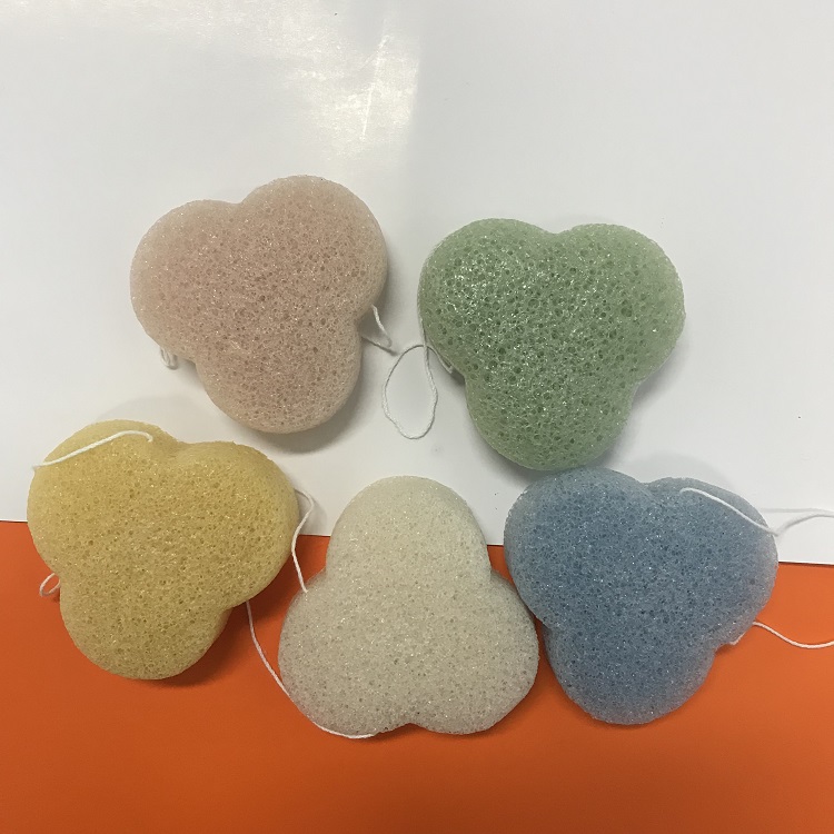 Flower konjac sponge