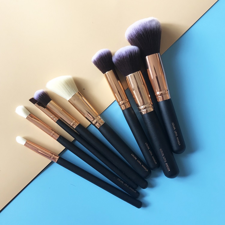 8pc makeup brush