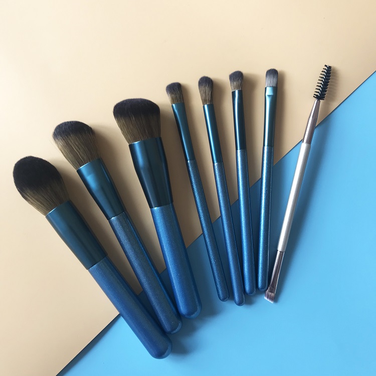 7pc makeup brush set