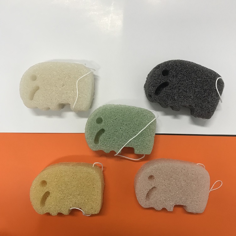 Elephant konjac sponge